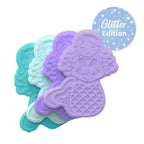 Bentgo Buddies Reusable Ice Packs (Glitter 4-Pack)