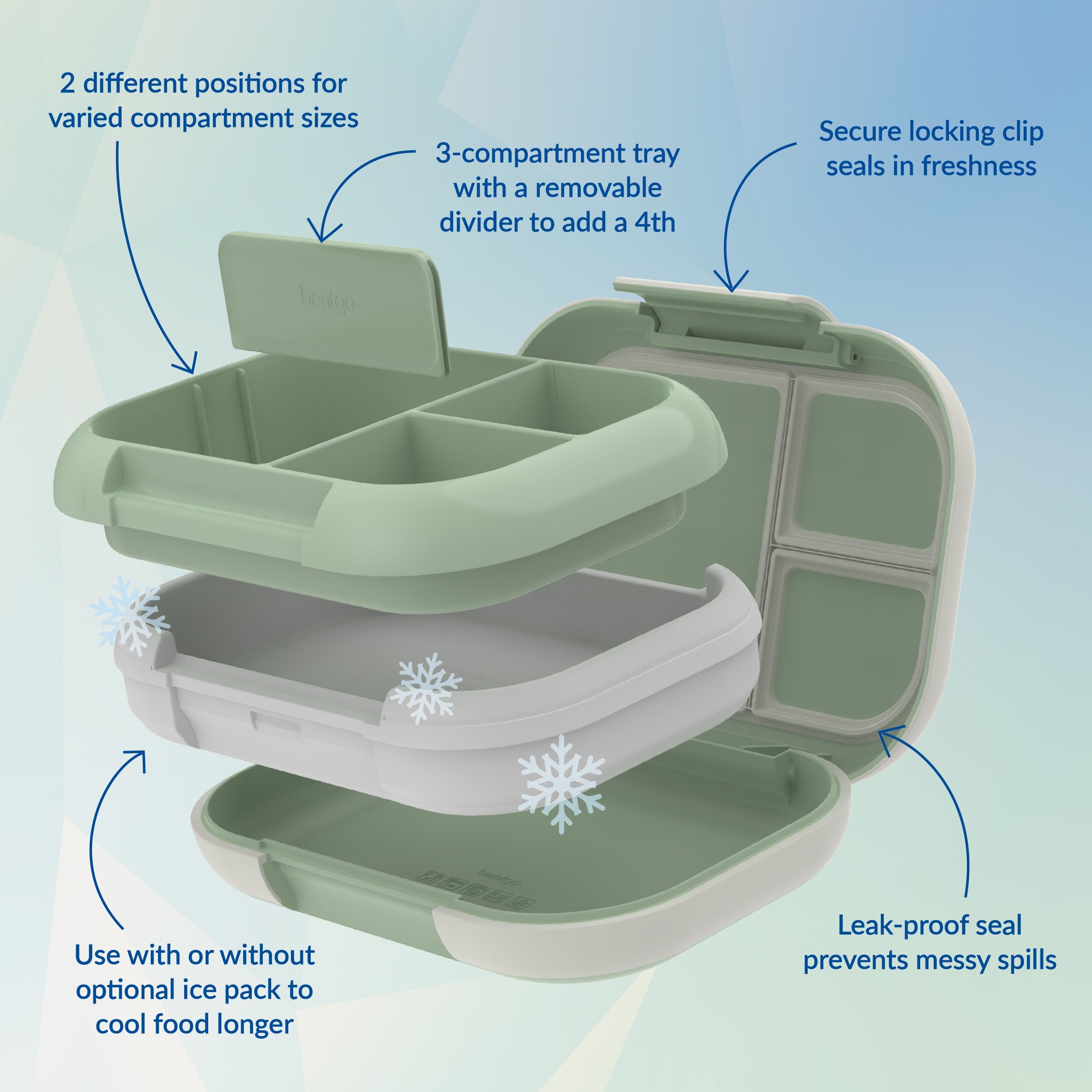 Bentgo Chill Max Lunch Box (2-Pack)